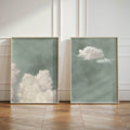 CloudSky Abstract Canvas Print Poster