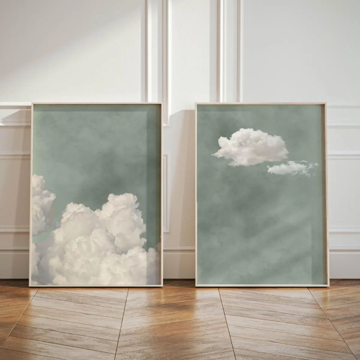 CloudSky Abstract Canvas Print Poster