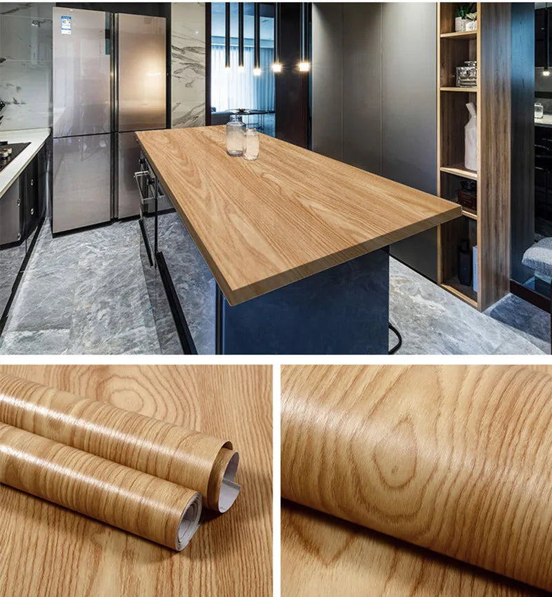 Furniture Waterproof Vinyl Wall Sticker Self Adhesive Kitchen, Cabinet