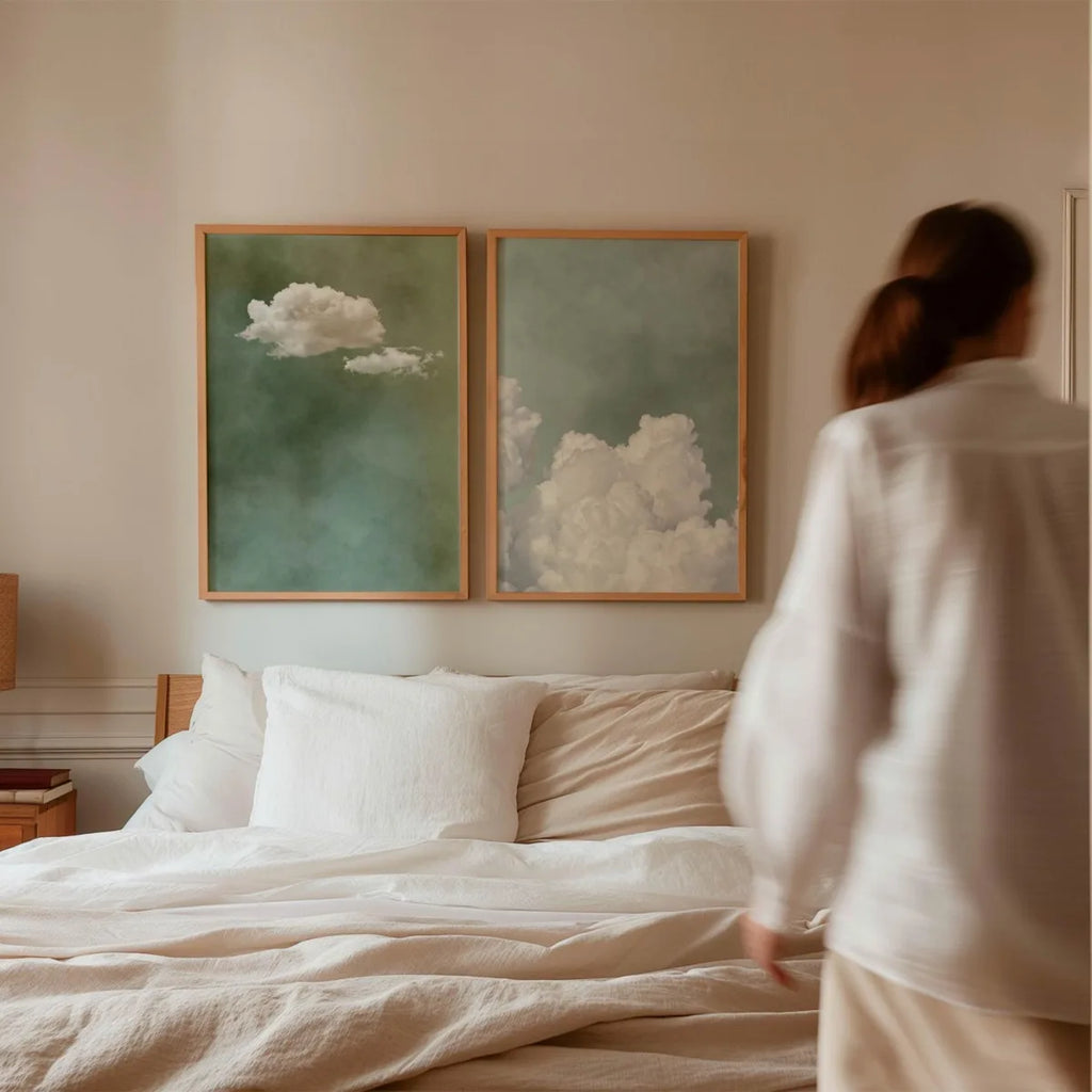 CloudSky Abstract Canvas Print Poster