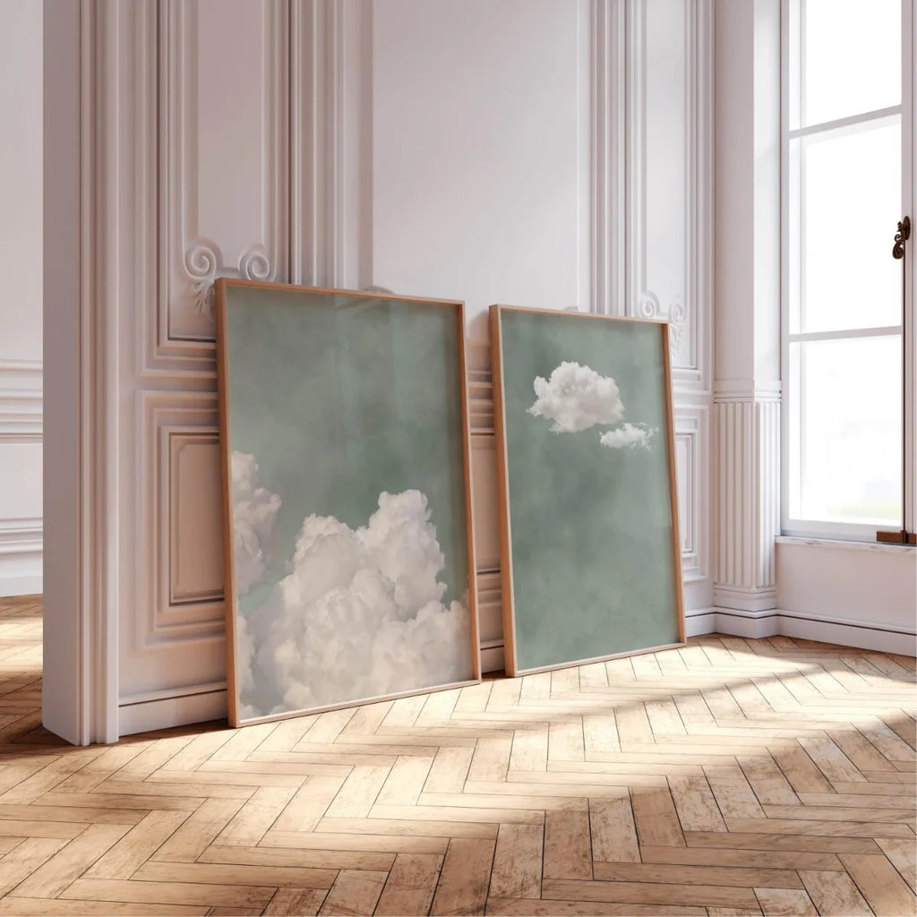 CloudSky Abstract Canvas Print Poster